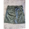LADIES FAUX LEATHER SKIRT SIZE MED