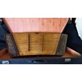 ANTIQUE VINTAGE KAM SHING 60 STRING GUZHENG/ CHINESE HARP IN A CARRYING CASE