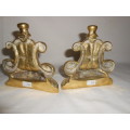 Pair of Victoria Solid Brass Corbels or use as bookends, brackets