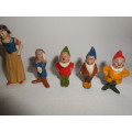 Rare 1938 Lead Snow White & The Seven Dwarfs Set