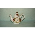 Royal Albert Old Country Rose Teapot Clock