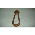 Antique Brass Loop Door Knocker 17,5 cm