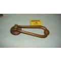 Antique Brass Loop Door Knocker 17,5 cm