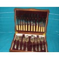 SALE Canteen Cooper Bros Sheffield SP A1 cutlery set 38 pieces