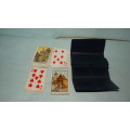 2 Sets In Plastic Foldover Vintage RIL  Playing Cards C3