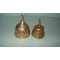 Antique Brass Monastery Bell and Apostle Sanctuary Bell