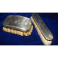 Pair of Hallmarked Silver Clothes Brushes