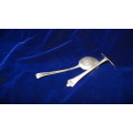 Silver Baby Food Pusher And Spoon Hallmarked