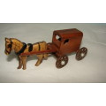Horse Buggy Wood Handmade