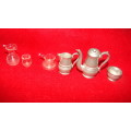 2x Miniature Tea Set: Dolls House/ Printers Tray