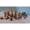 30x Brass Printers Tray Dolls House Ornaments 20