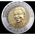 2018 Mandela Commemorative R5 Uncirculated from Sealed bags in ZIP Locks