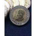 2018 Mandela Commemorative R5 Uncirculated from Sealed bags in ZIP Locks