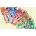 UNC Notes Set - SA SERIAL NUMBERS- 2018 Mandela 100th Birthday Commemorative Bank Notes Uncirculated
