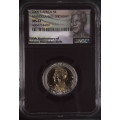 HOT FROM NGC - FIRST BLACK SLAB 2008 MADELA 90th BIRTHDAY MS67