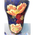 A Large Royal Doulton Wild Flowers Series Vase PLUS a pair of Pin Dishes