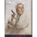 A set of Watercolour Portraits from  Maung Saya Saung (1898 to 1952)