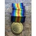 WW1 SA, Bilingual Dutch Victory Medal.