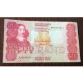 South Africa R50 Bank Note