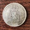 1898 Netherlands 2 ½ Gulden (P. Pander)