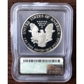 1986 SILVER USA Eagle 1oz Coin (PF70)