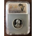 2000 Mandela "Smiley" PROOF R5 Coin