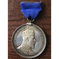1902 Colony of Natal SILVER Medal, Edward VII,  awarded to Zulu Chiefs
