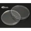 Clear Round Coin Capsules (40mm) - 10 Pack
