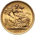 1966 GOLD Sovreign (UNC)