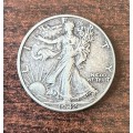 1942 USA, Walking Liberty SILVER ½ Dollar