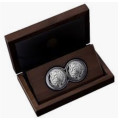 BIG 5 LION Twin Coin Proof Set (SILVER)