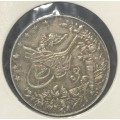 Egypt  SILVER 5 Quirsh  1327 YR 2 1910