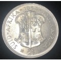 1954 SA SILVER 2 Shilling (UNC)