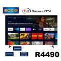 ECCO 50 Inch LED TVs: SMART TV -Popular 50 Inch LED TVs For A Vibrant Pictu .. + REMOTE