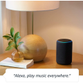 Echo Plus (3rd Gen) - Premium sound with built-in smart home hub - Charcoal