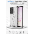 Samsung Galaxy Note 20 Note 20 Ultra Shockproof Honeycomb Cover - Transparent **Sale**