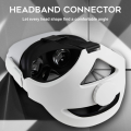 Head Strap Compatible for Oculus Quest 2 Adjustable Comfortable w/ Head Cushion Reduce Pressure
