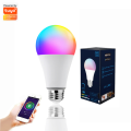 WIFI Control Smart Life Tuya RGB CCT 9W E27 LED Bulb