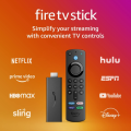 Fire TV Stick with Alexa Voice Remote (includes TV controls), HD streaming device 2021 *Sale*