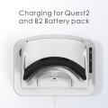 BOBOVR D2 Charging Dock for Oculus Quest 2 and B2 Battery Packs,Oculus Certified Charging Station