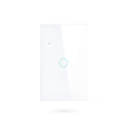 WIFI Control Smart Life Tuya 1CH US LED Neutral or No Neutral Smart Switch with RF433Mhz (White)