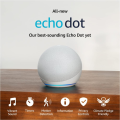 All-New Echo Dot (5th Gen, 2022 release) | Smart speaker with Alexa | Glacier White *Sale*