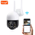 WIFI Control Smart Life Tuya Waterproof Outdoor 3MP HD PTZ CCTV Camera