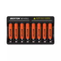 BESTON M7012 Rechargeable Lithium Battery Smart Charger for BESTON AA AAA 1.5V Batteries | 8 Slot