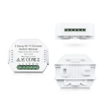 WIFI Control Smart Life Tuya 2CH LED Dimmer Smart Switch (White)