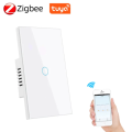 Smart Life Tuya Zigbee 1CH US LED Neutral or No Neutral Smart Switch (White)