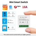 Smart Life Tuya Zigbee 1CH 16A 3500W Mini Switch Circuit Breaker