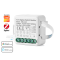 Smart Life Tuya Zigbee 4CH 150W LED Light / 2.5A 550W Appliance Neutral Mini Switch Circuit Breaker