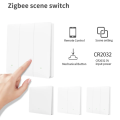 Smart Life Tuya Zigbee Wireless 3CH Scene Switch 9 Scenes