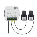 Smart Life Tuya WIFI 2CH Mini Power Energy Monitor Clamp Meter 240V 80A Single phase